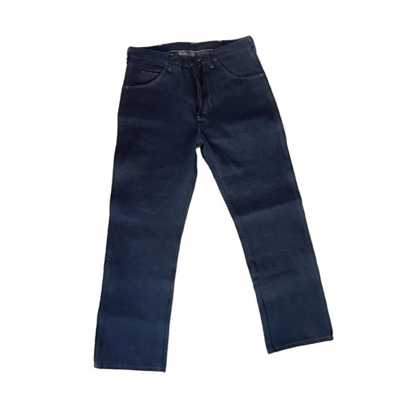 Vintage Boot Cut Rustler Jeans- New Dead Stock- 36 x 30- Dark Denim - Picture 1 of 15